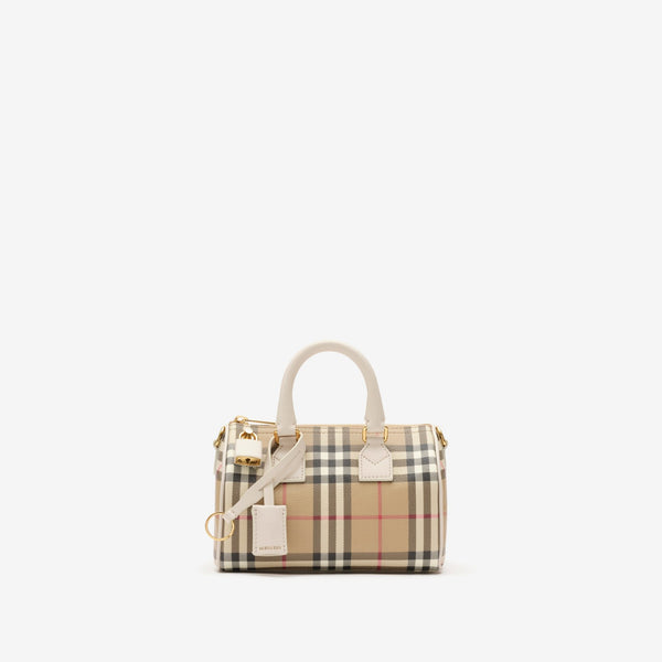 Mini Check Bowling Bag