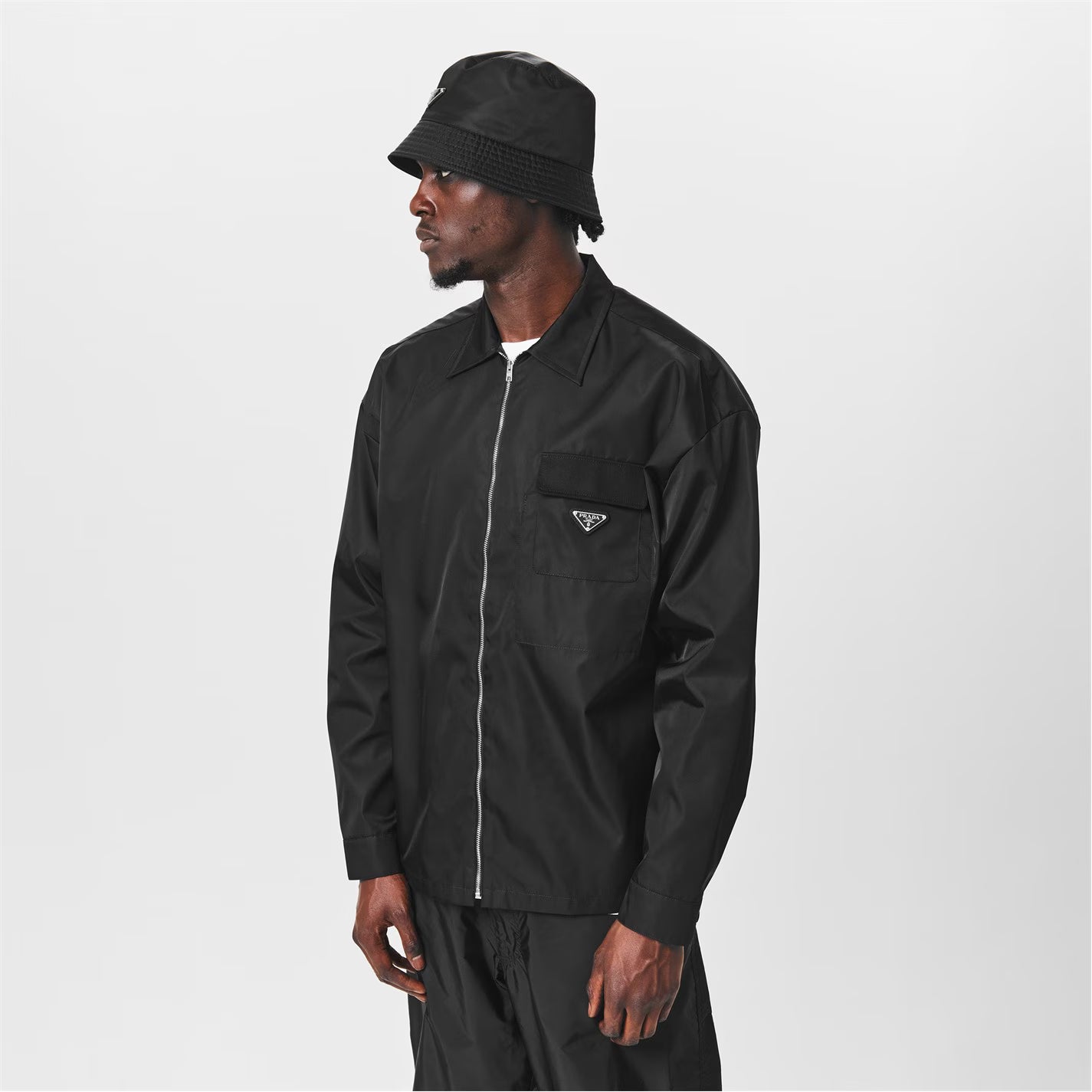 Men's Re-Nylon Long Sleeve Overshirt
