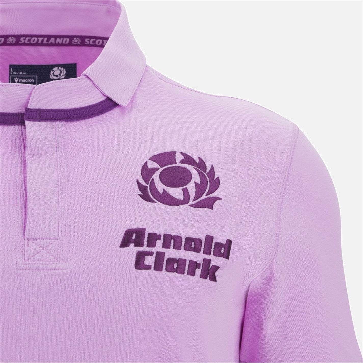 Macron Scottish Rugby World Cup Long Sleeve Away Shirt 2025 Adults