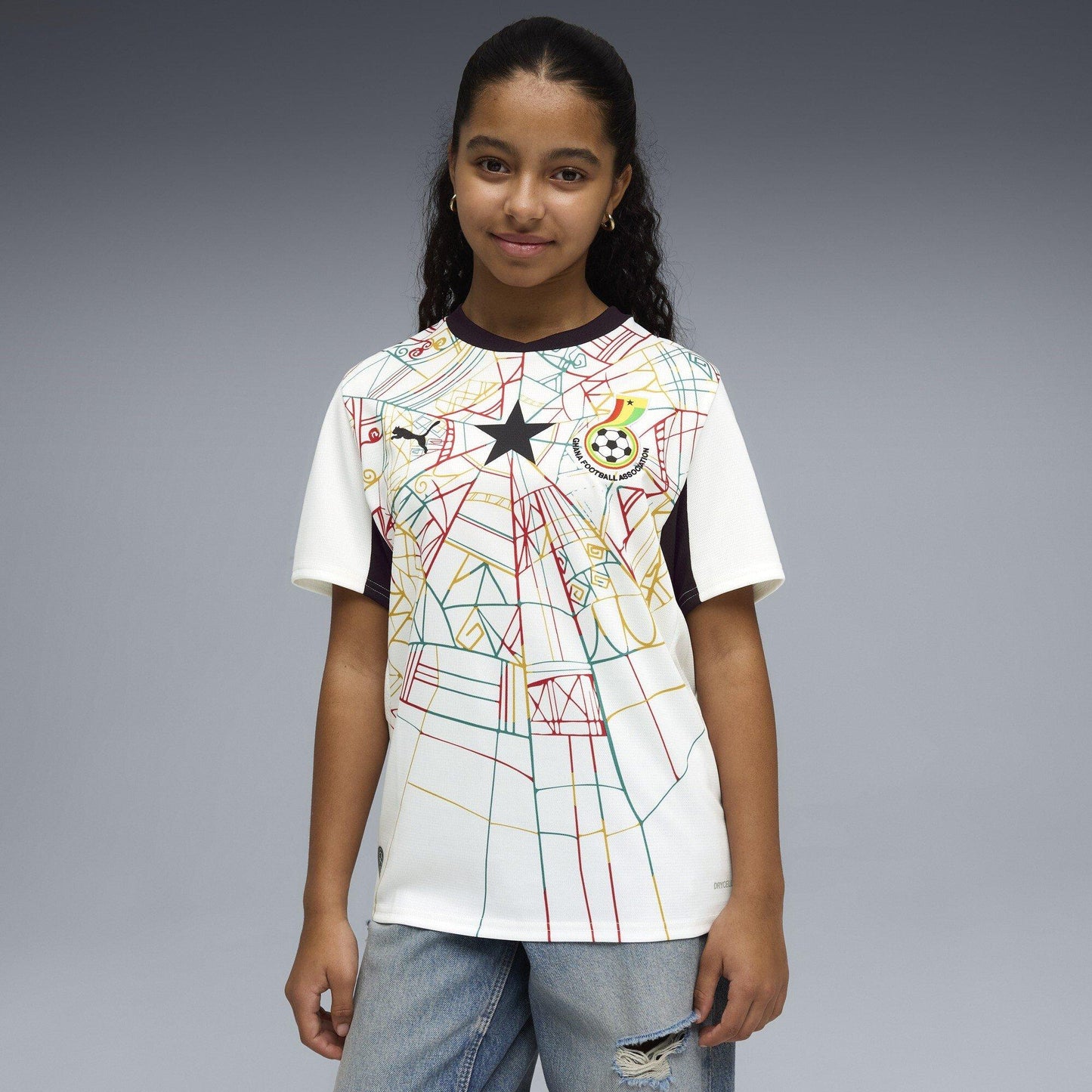 Puma Kids Ghana Home Shirt World Cup 2026