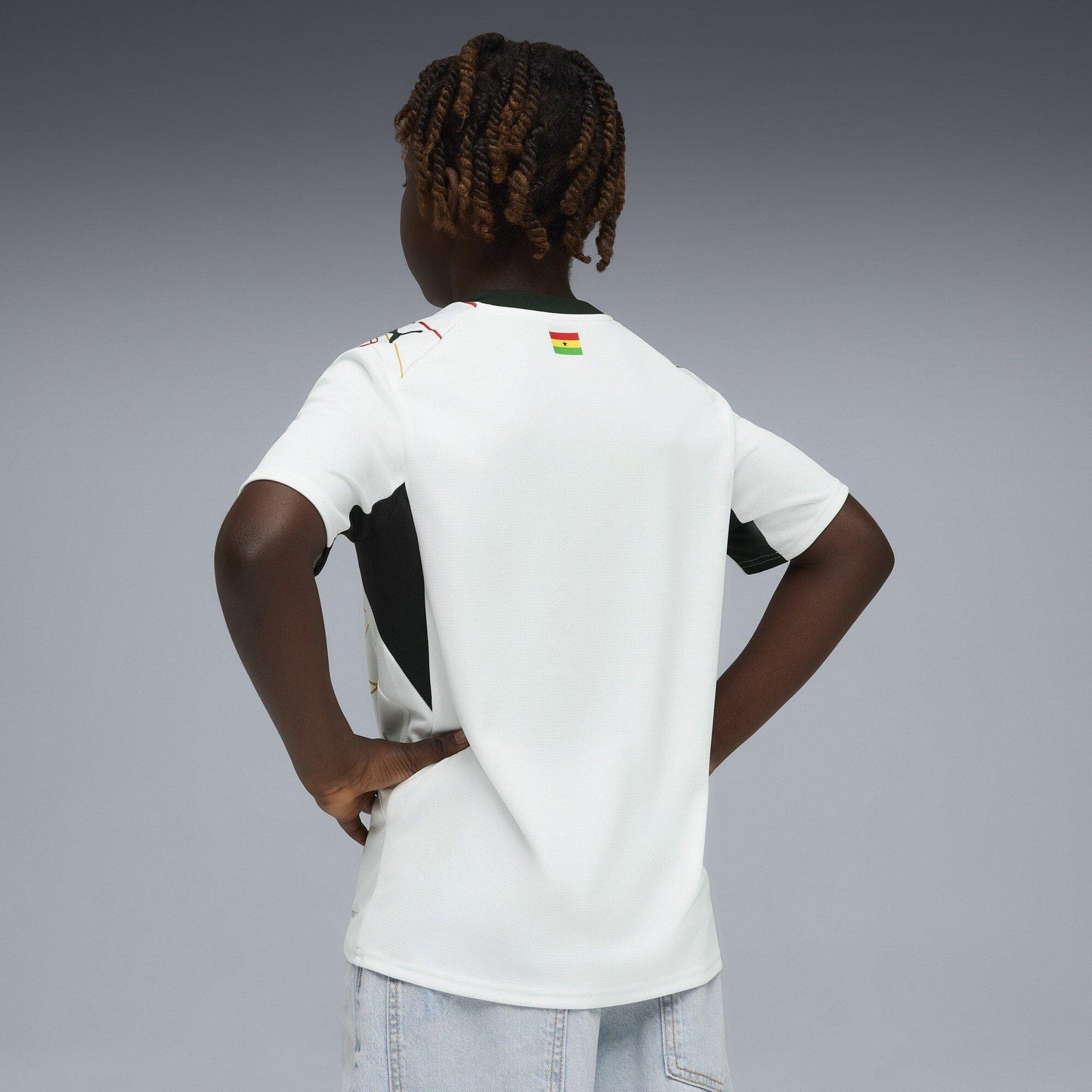 Puma Kids Ghana Home Shirt World Cup 2026