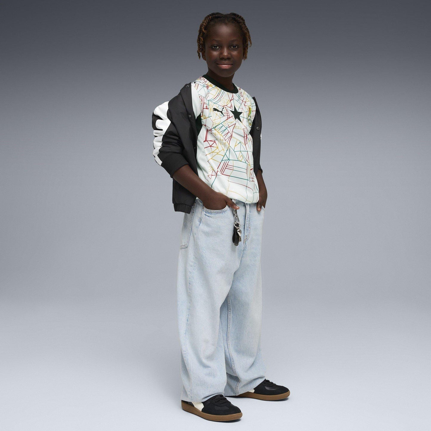 Puma Kids Ghana Home Shirt World Cup 2026