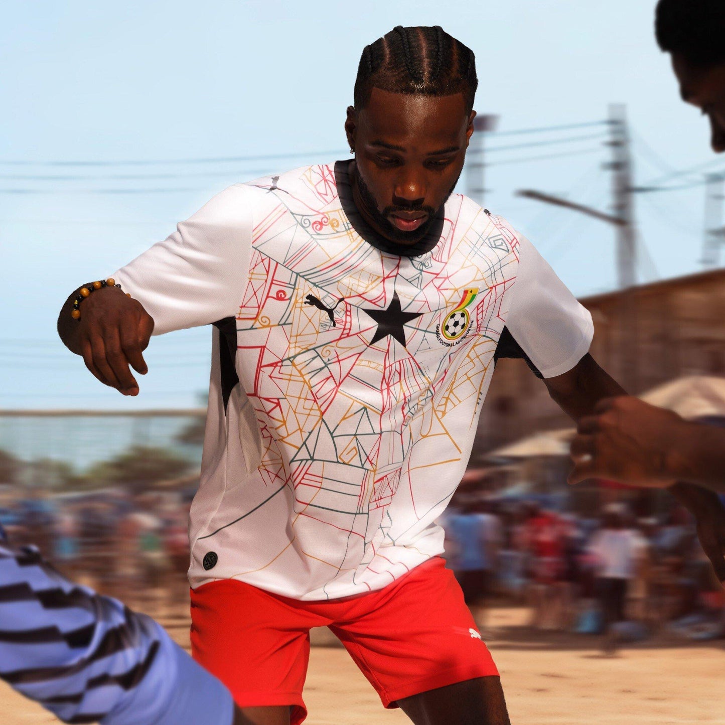Puma Kids Ghana Home Shirt World Cup 2026