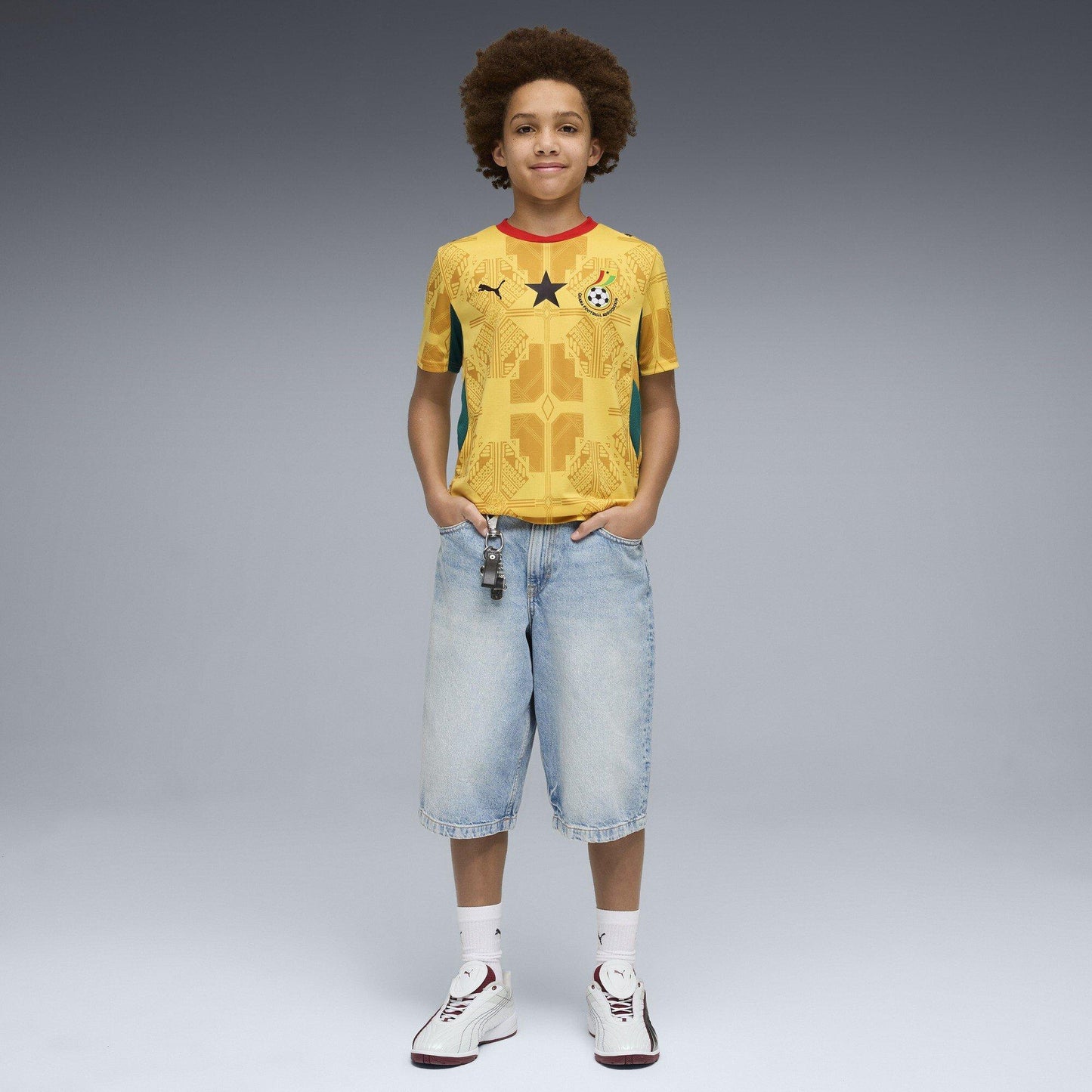 Puma Kids Ghana Away Shirt World Cup 2026