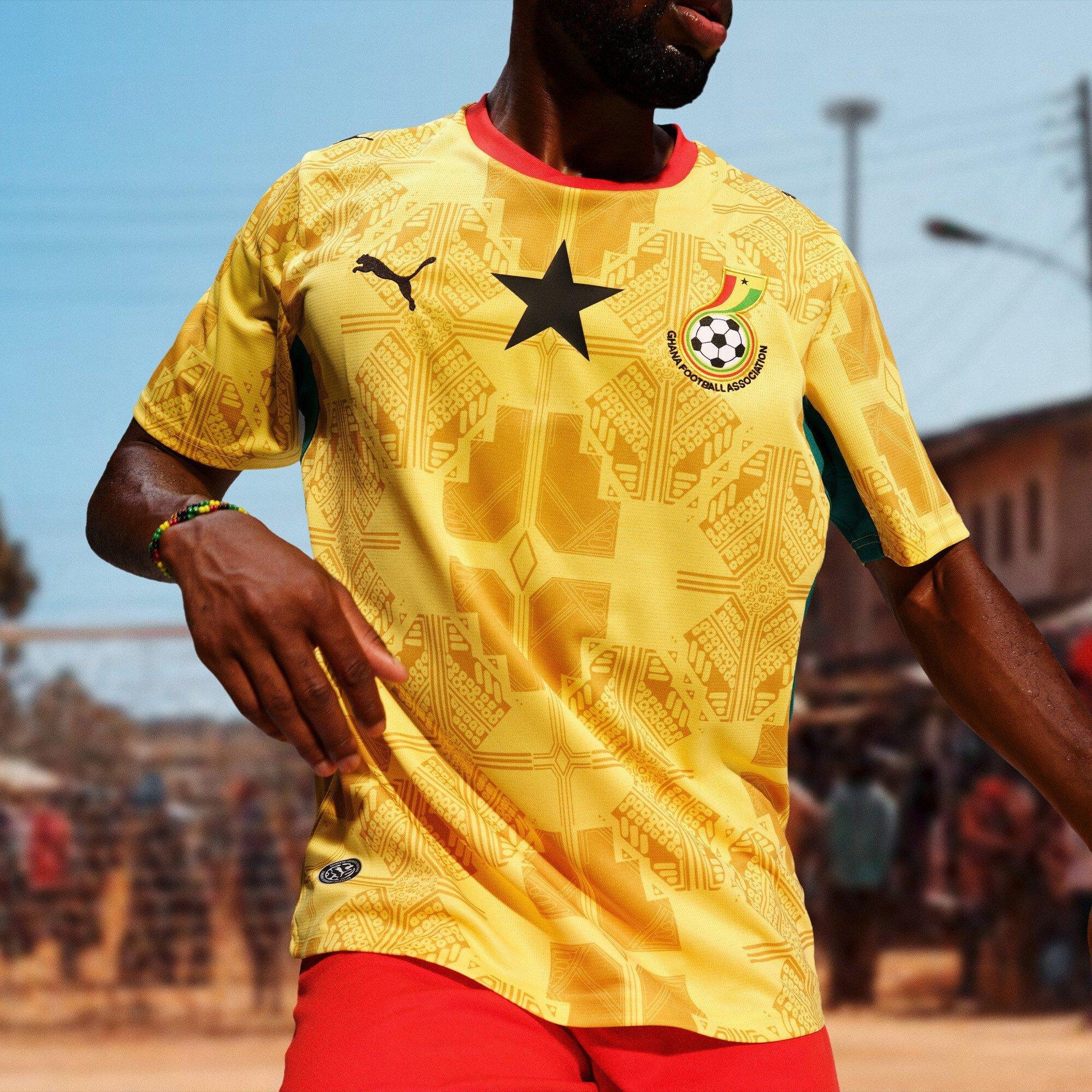 Puma Kids Ghana Away Shirt World Cup 2026
