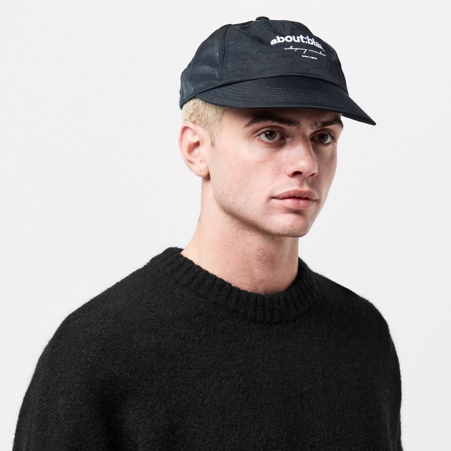 about:blank Men's Box Structured Baseball Cap
