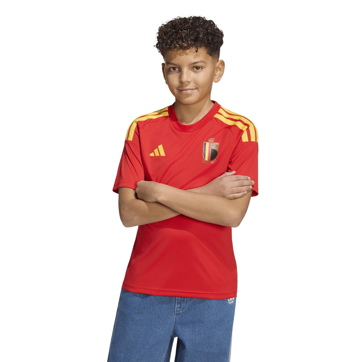 adidas Belgium Fan Jersey World Cup 2026 Junior