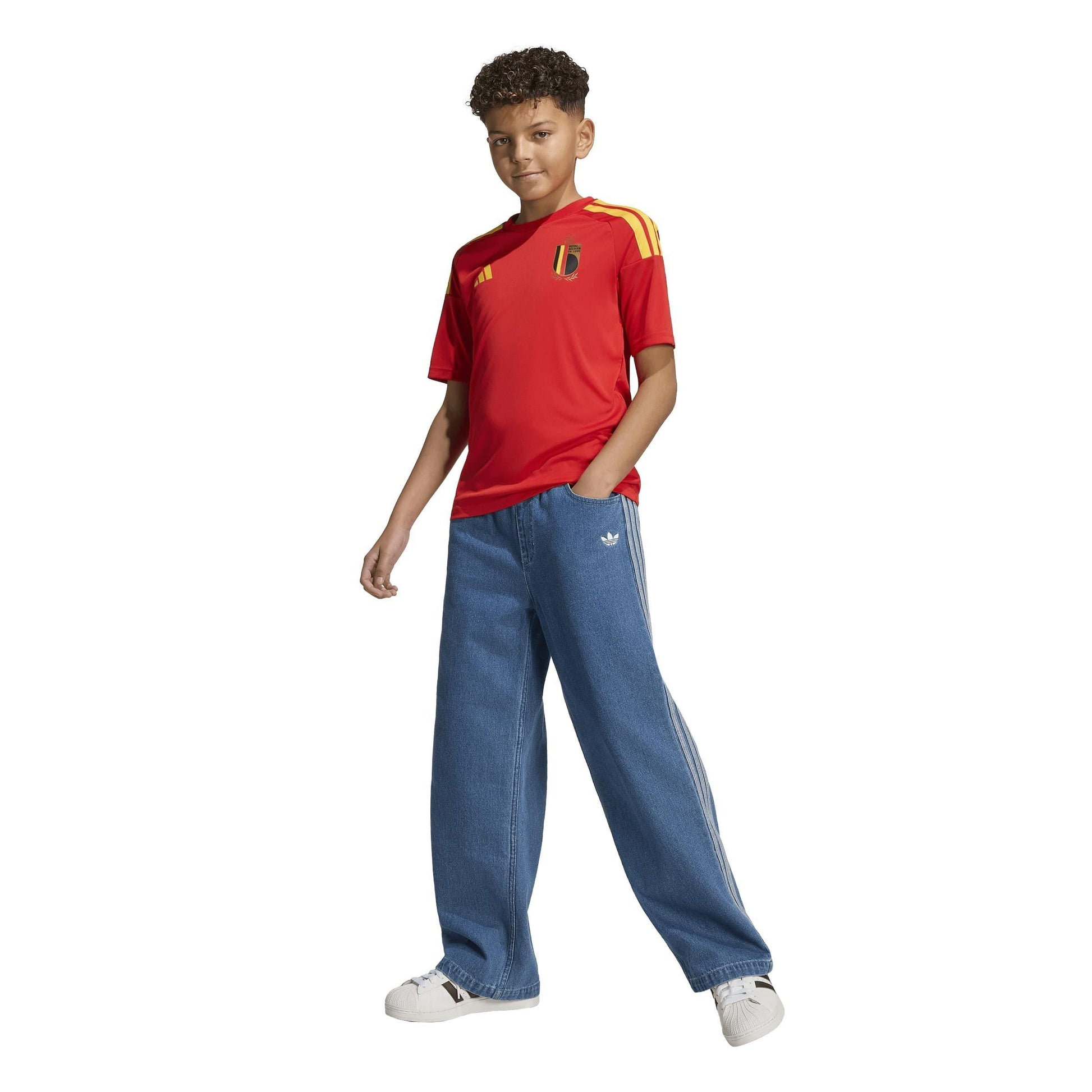 adidas Belgium Fan Jersey World Cup 2026 Junior