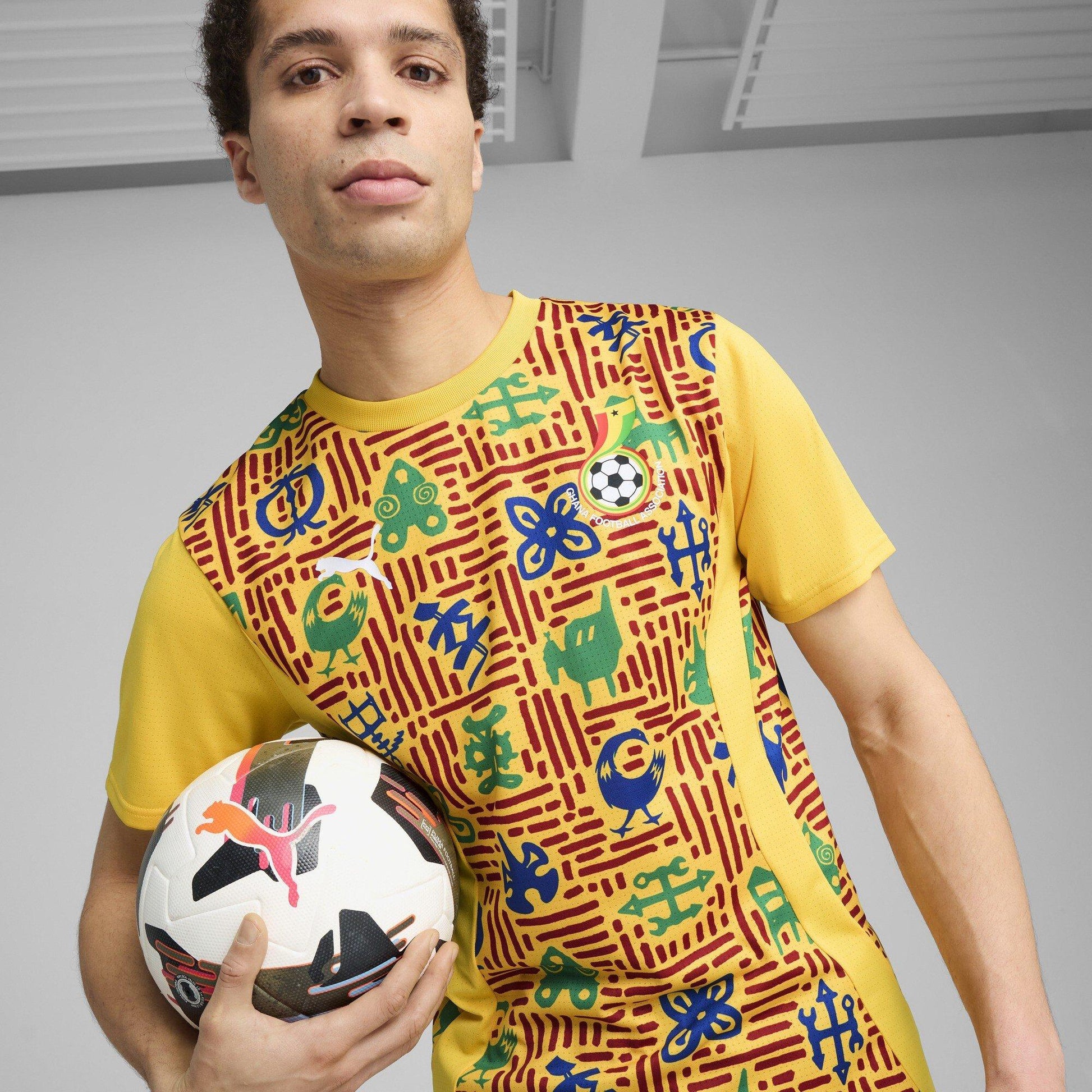 Puma Gfa Premmatch Ss Jersey Football Shirt Mens