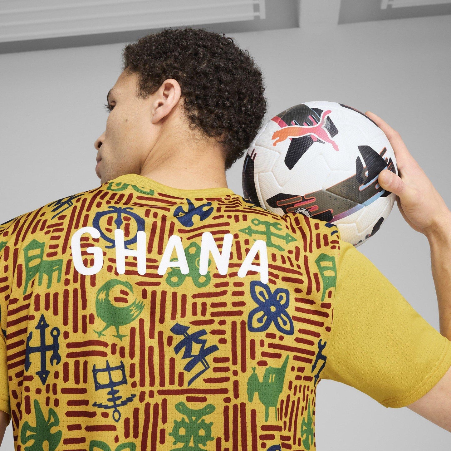 Puma Gfa Premmatch Ss Jersey Football Shirt Mens
