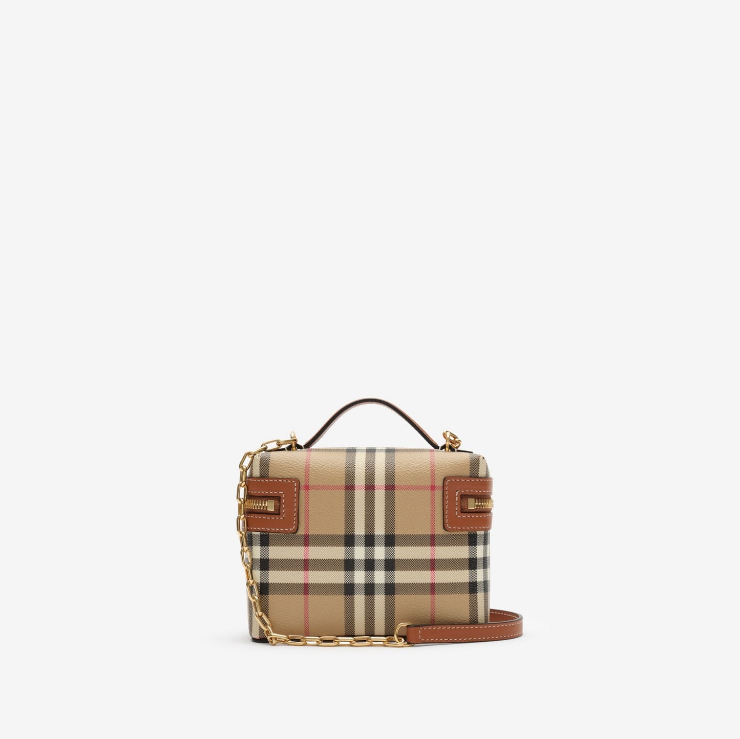 Mini Check Vanity Bag