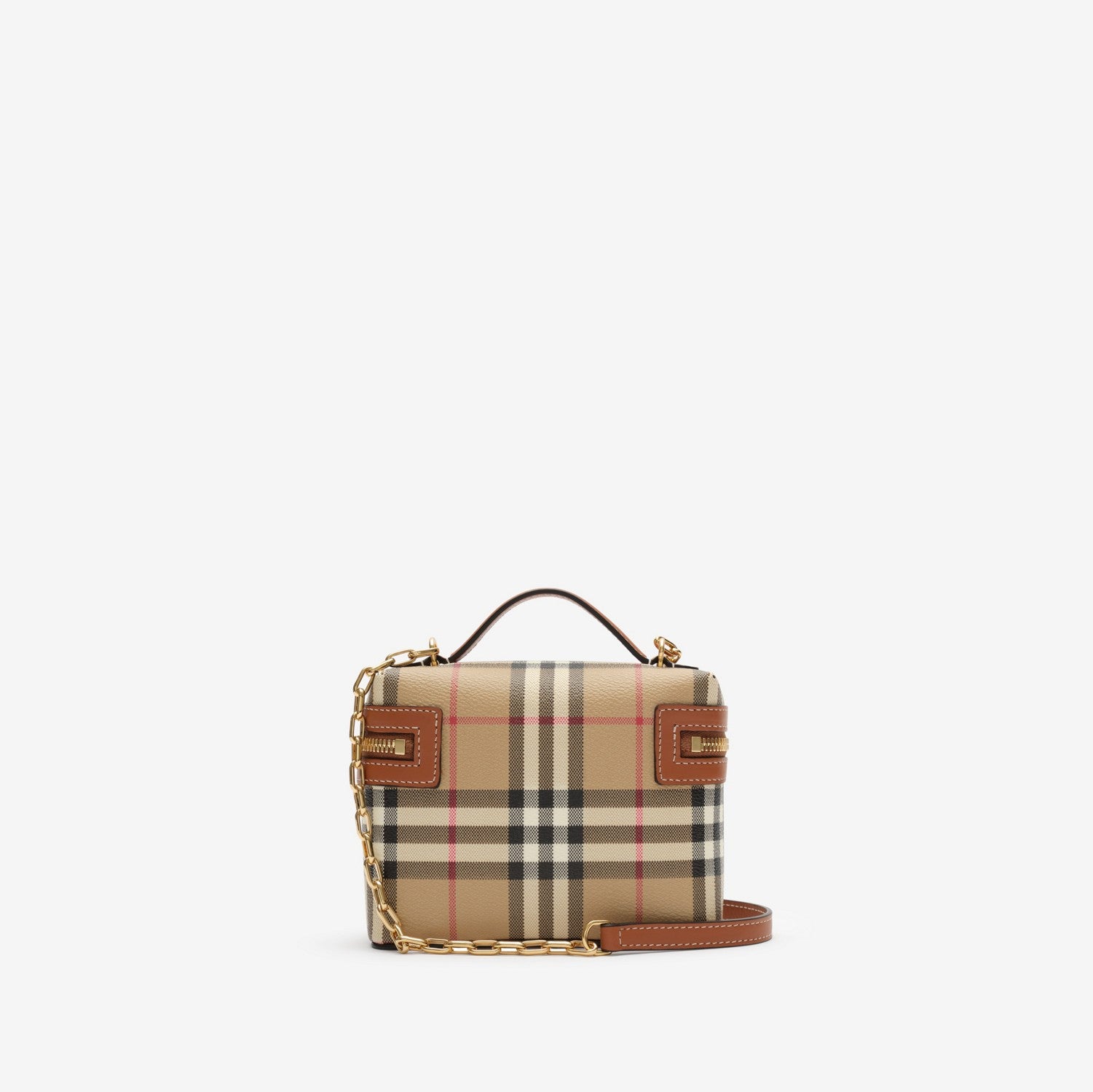 Mini Check Vanity Bag