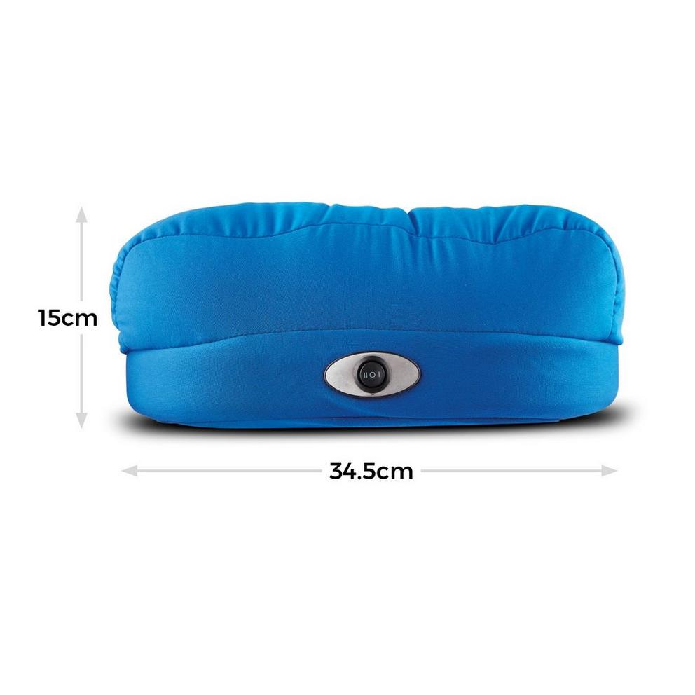 Vibrating Foot Massage Cushion Navy Blue
