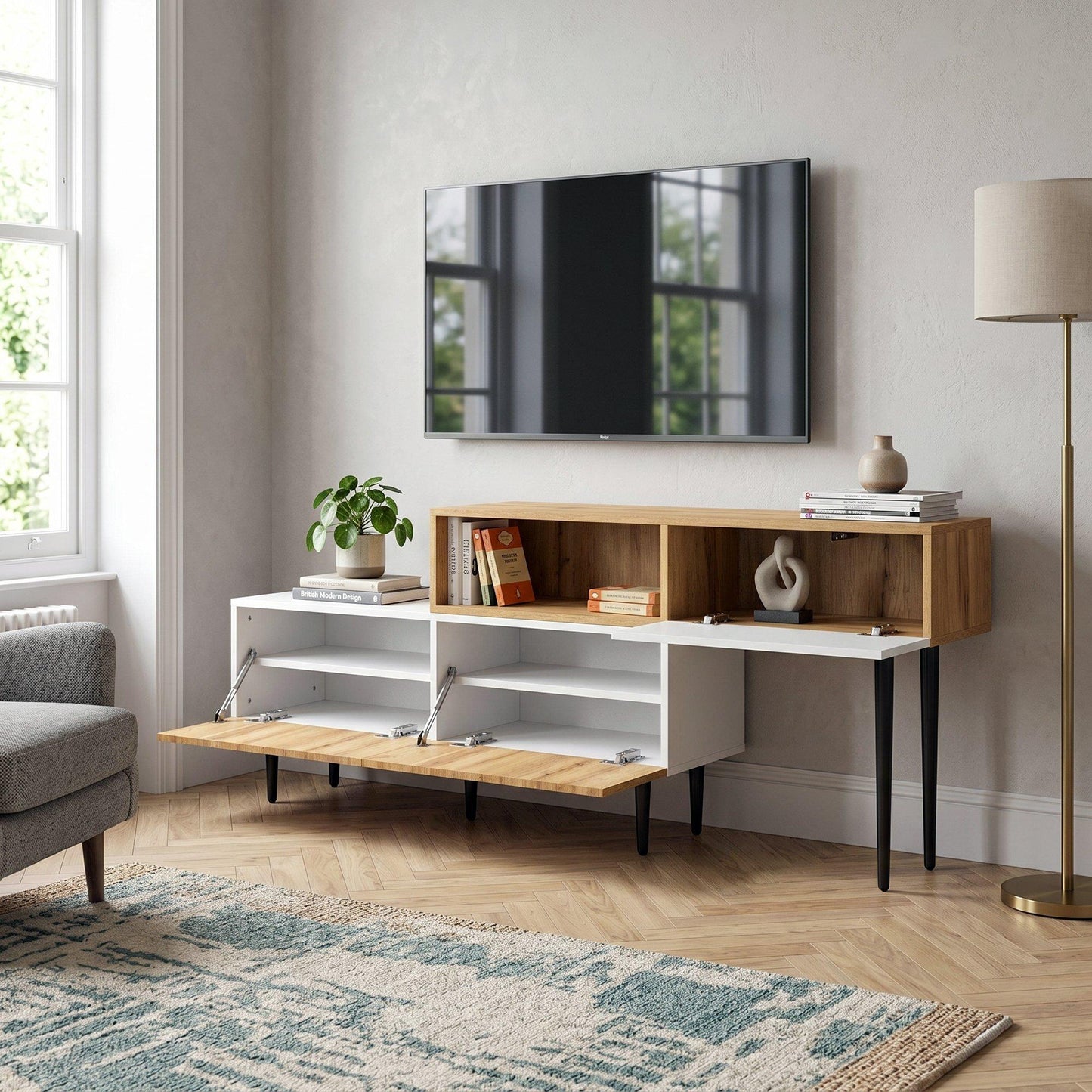 Urban Meuble TV Cabinet Modular Adjustable