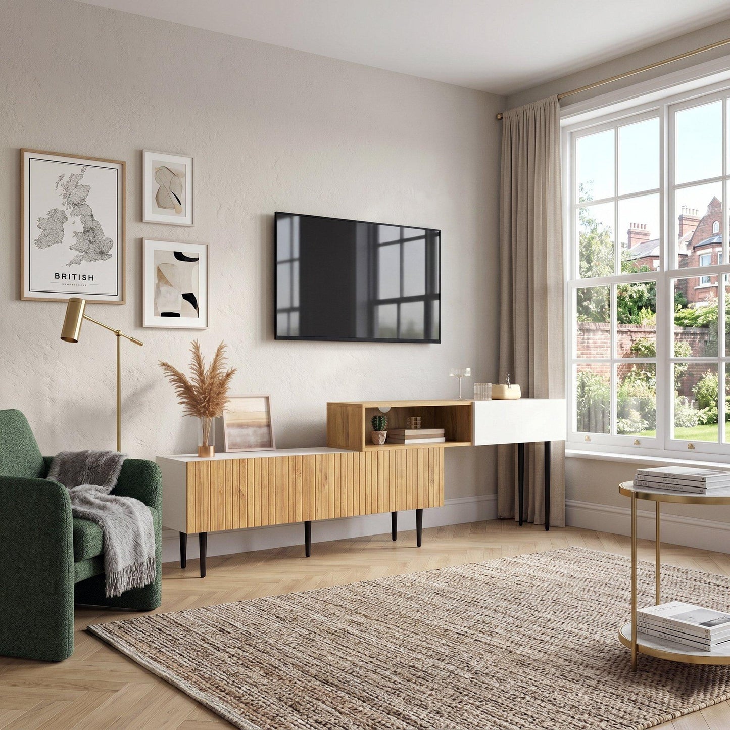 Urban Meuble TV Cabinet Modular Adjustable