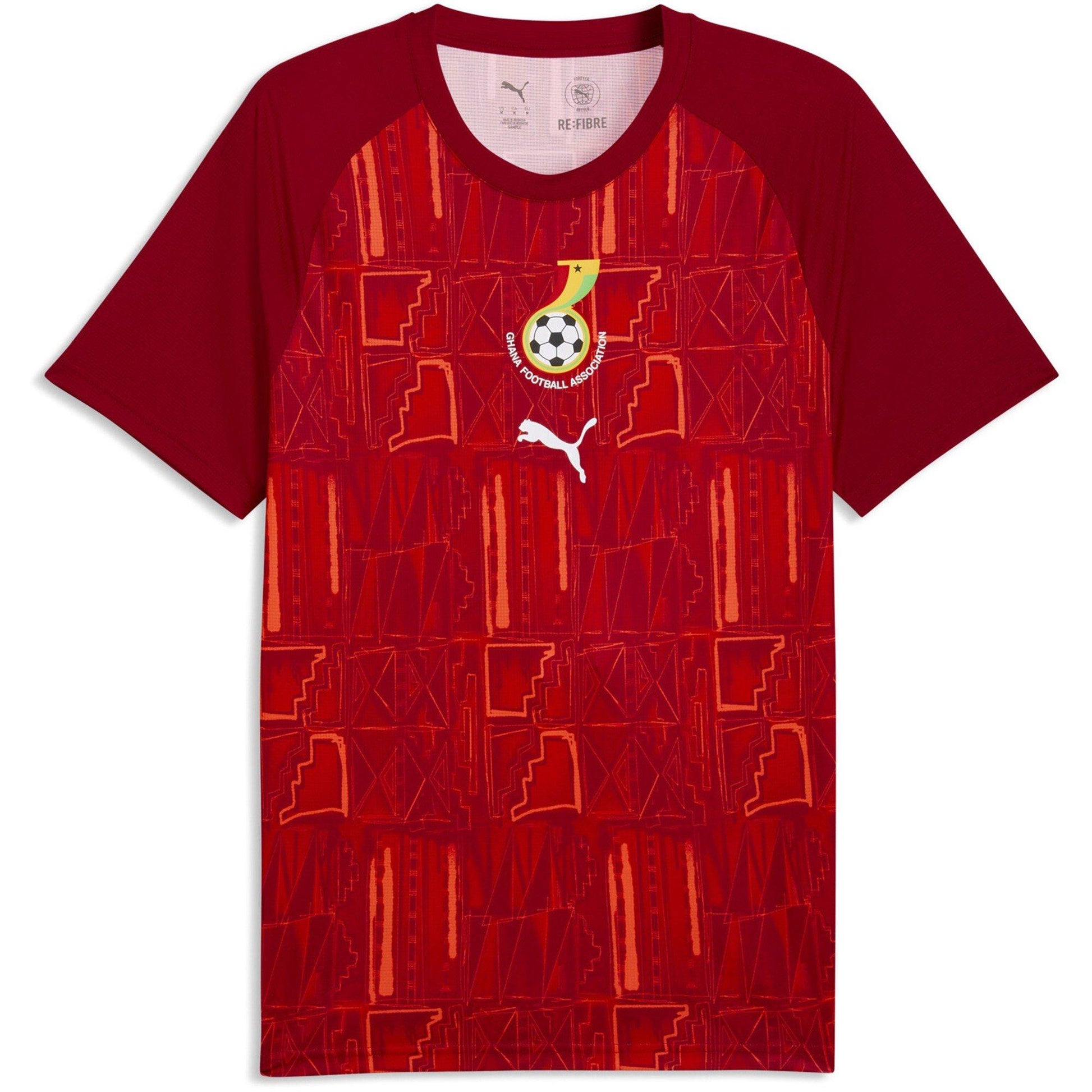 Puma Mens Ghana Warn-Up Shirt World Cup 2026