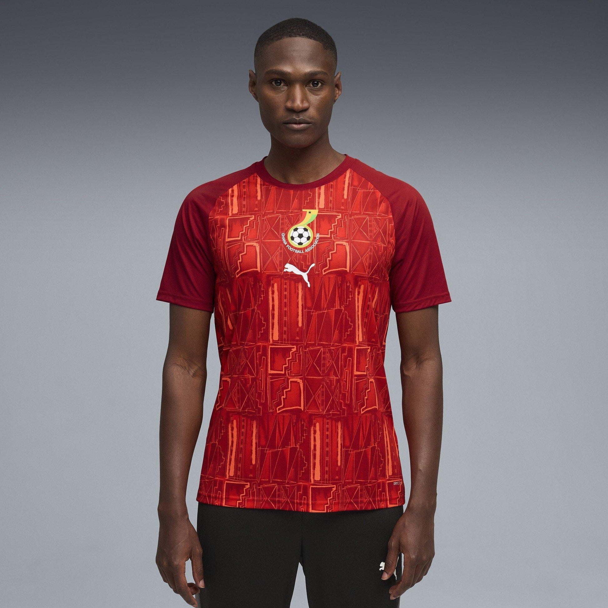 Puma Mens Ghana Warn-Up Shirt World Cup 2026