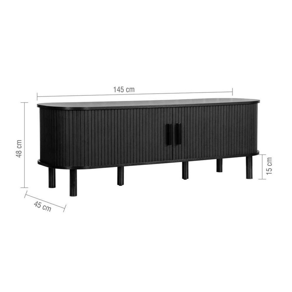 Birlea Axel Fluted TV Unit