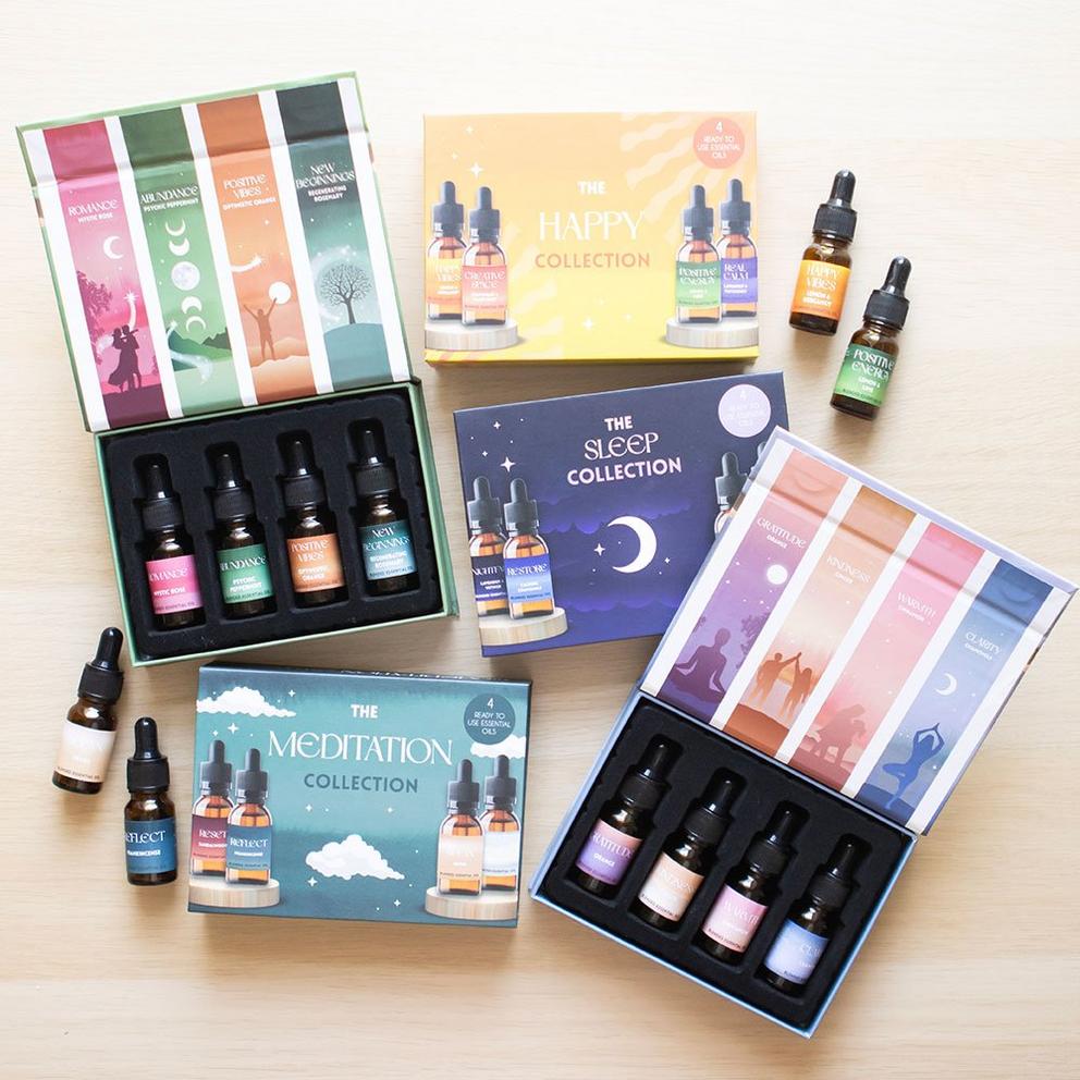 The Meditation Collection Blended Essential Oil Se