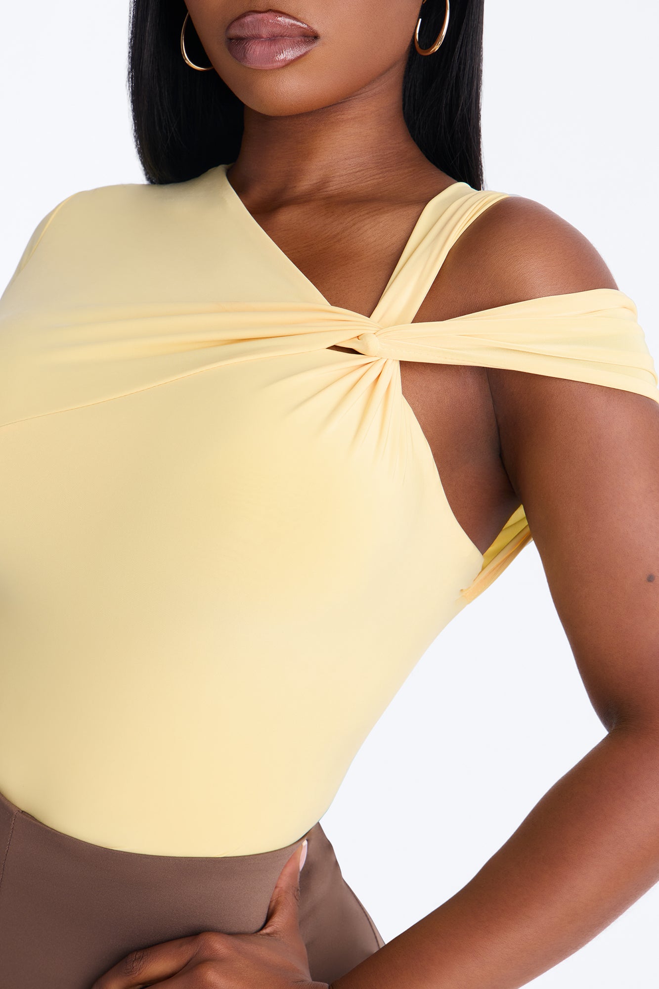 Twist It Up Cut Out Bodysuit