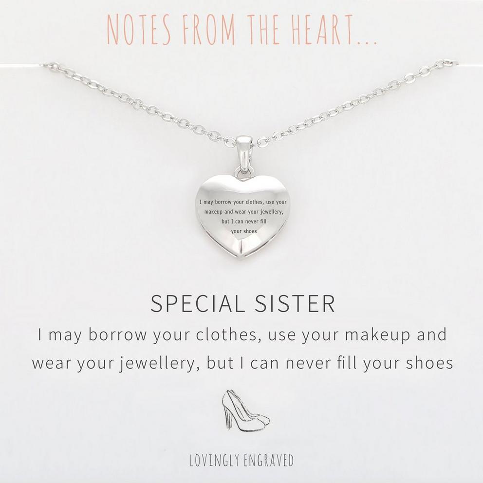 Notes From The Heart NFTH Special Sister engra