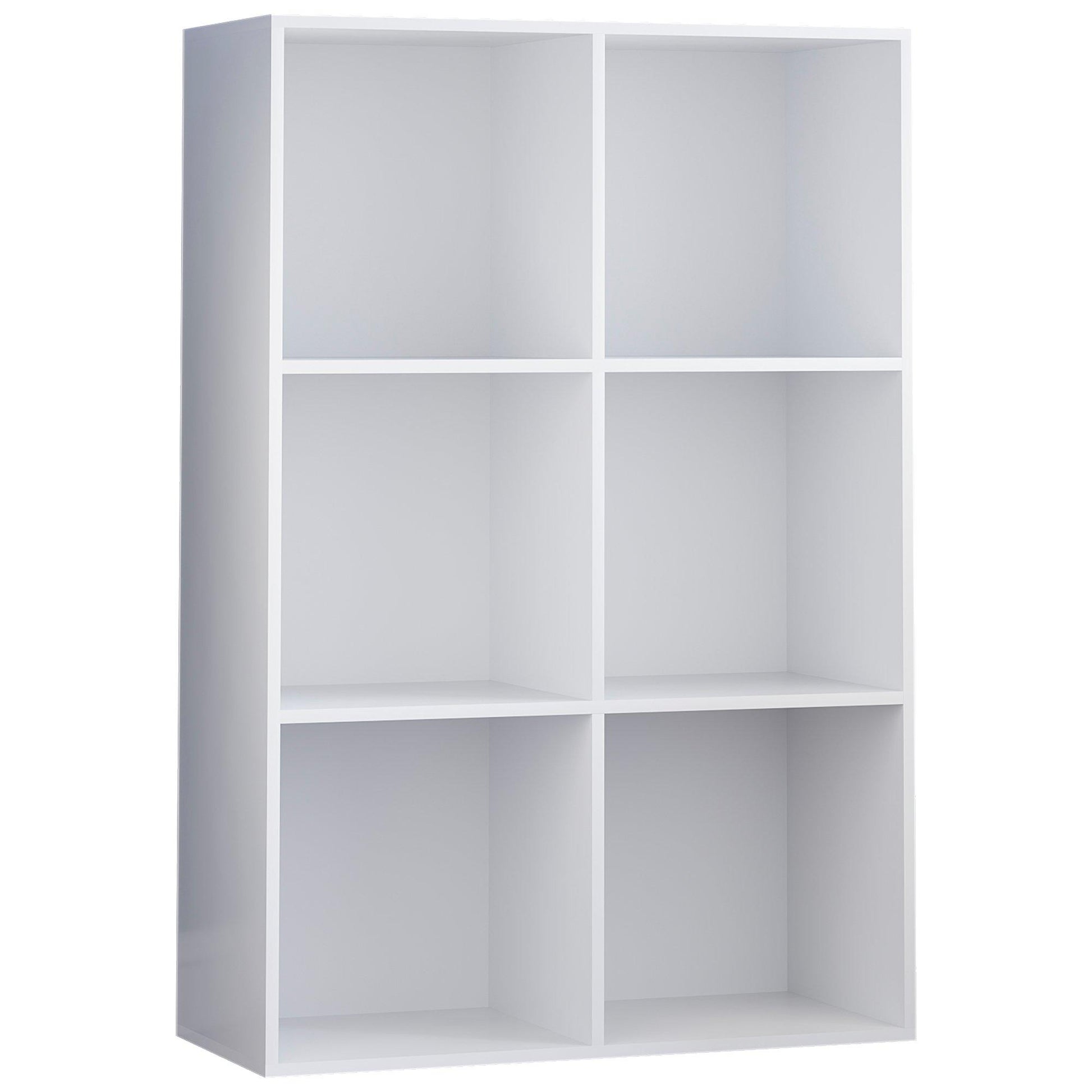 Lassic 2x3 Cube Storage Unit (W) + Set of 3 Storage Cubes