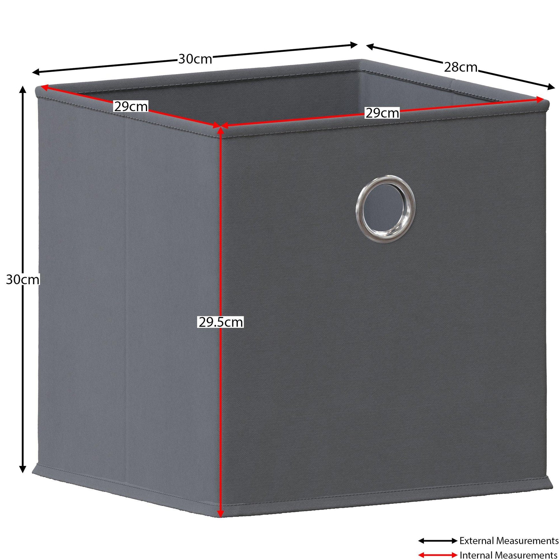 Lassic Vida Designs Durham Cube Storage Basket Set of 2