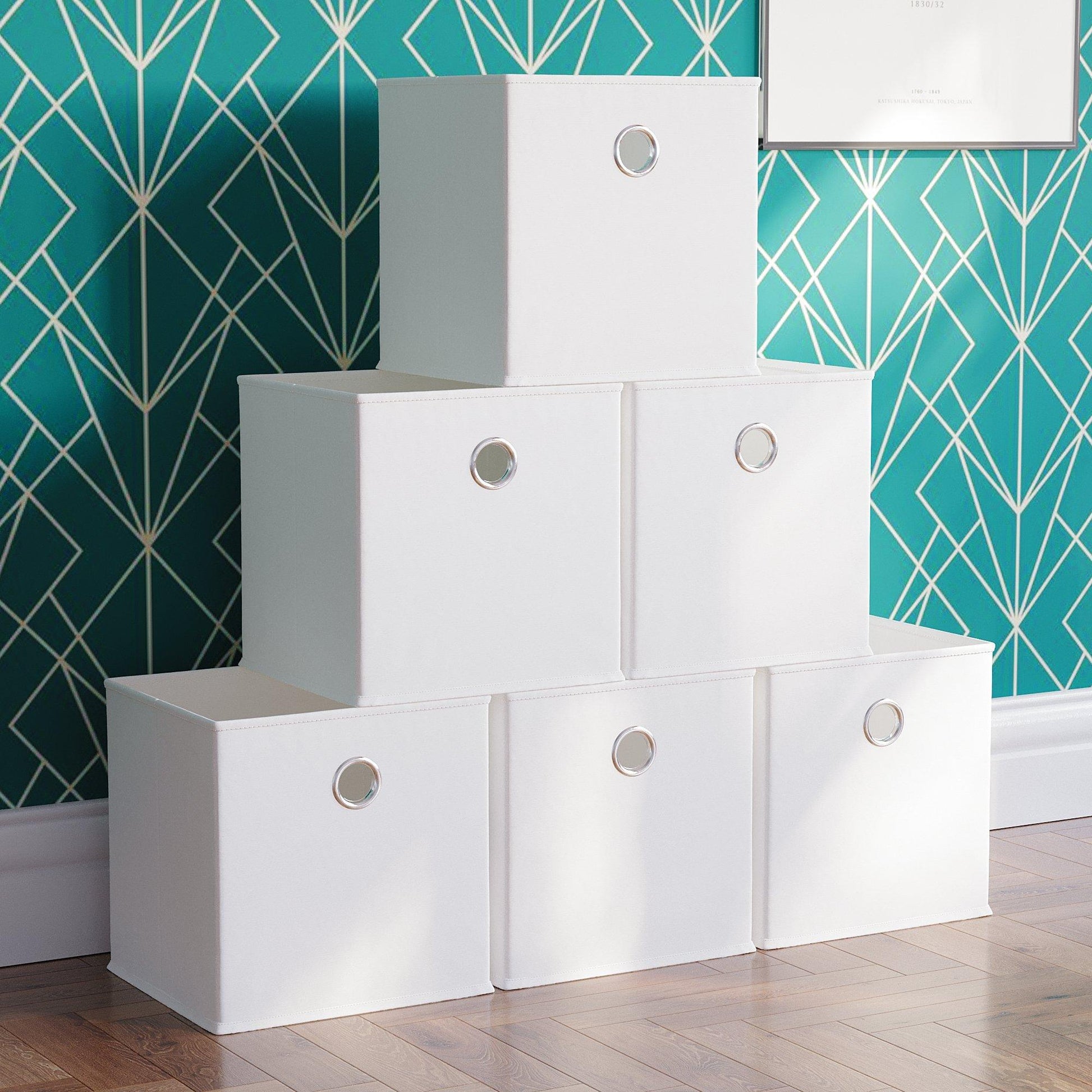 Lassic Vida Designs Durham Cube Storage Basket Set of 6