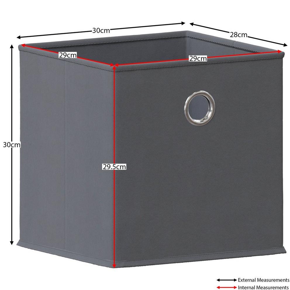Lassic Vida Designs Durham Cube Storage Basket Set of 10