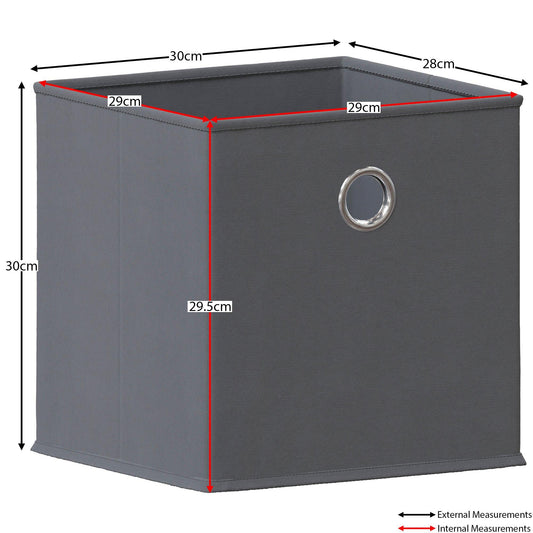 Lassic Vida Designs Durham Cube Storage Basket Set of 10