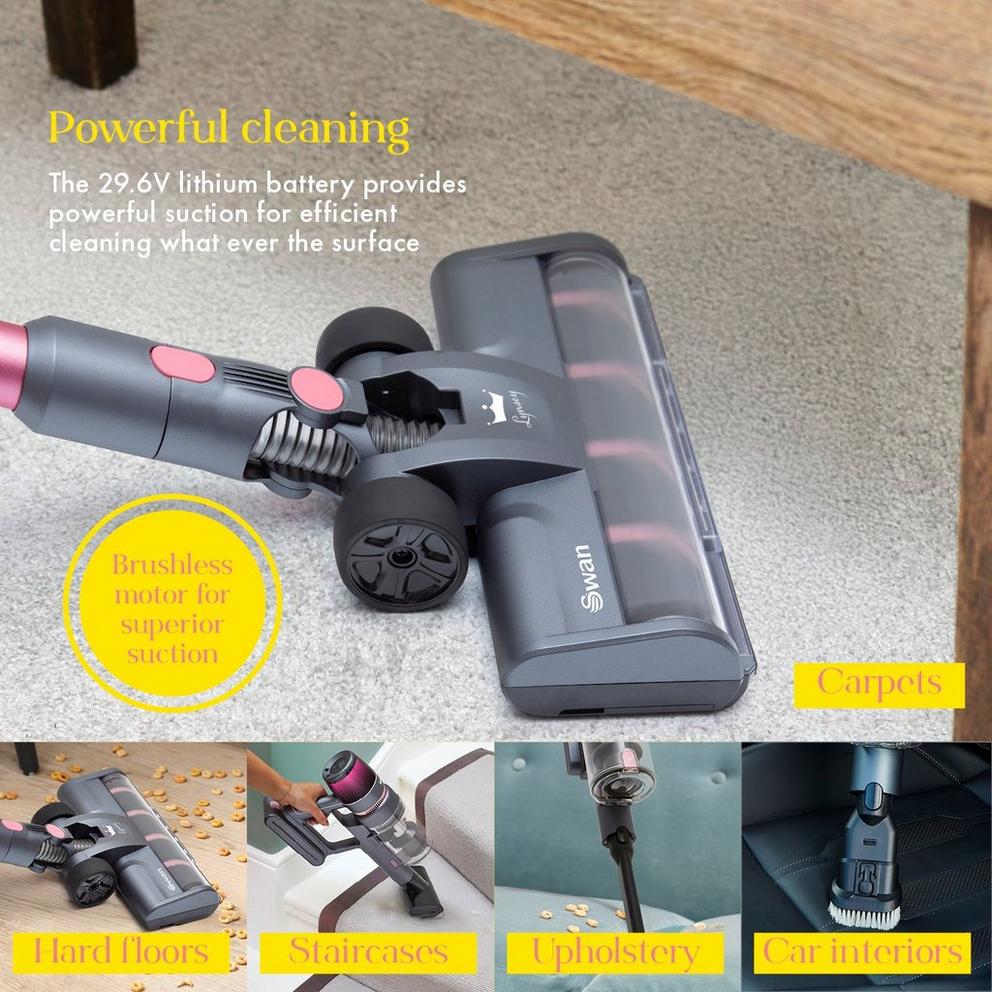 Lynsey Queen of Clean 29.6V Cordless Stick Vac