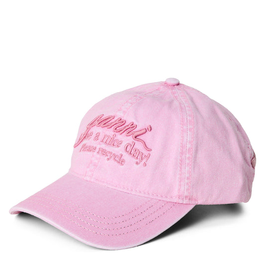 Ganni Women's Washed Cotton Baseball Cap