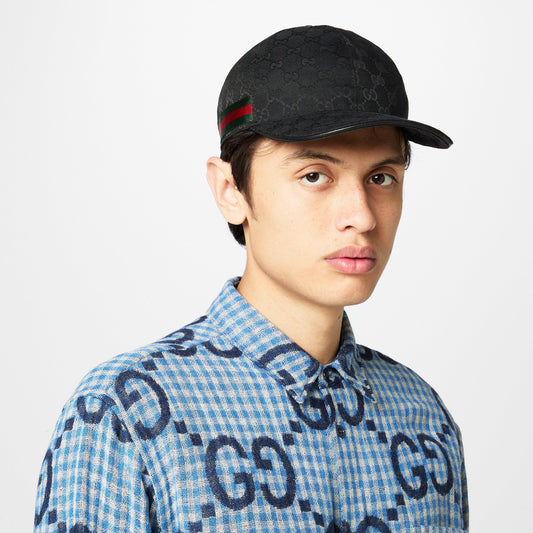 Gucci Men's GG Monogram Canvas Cap