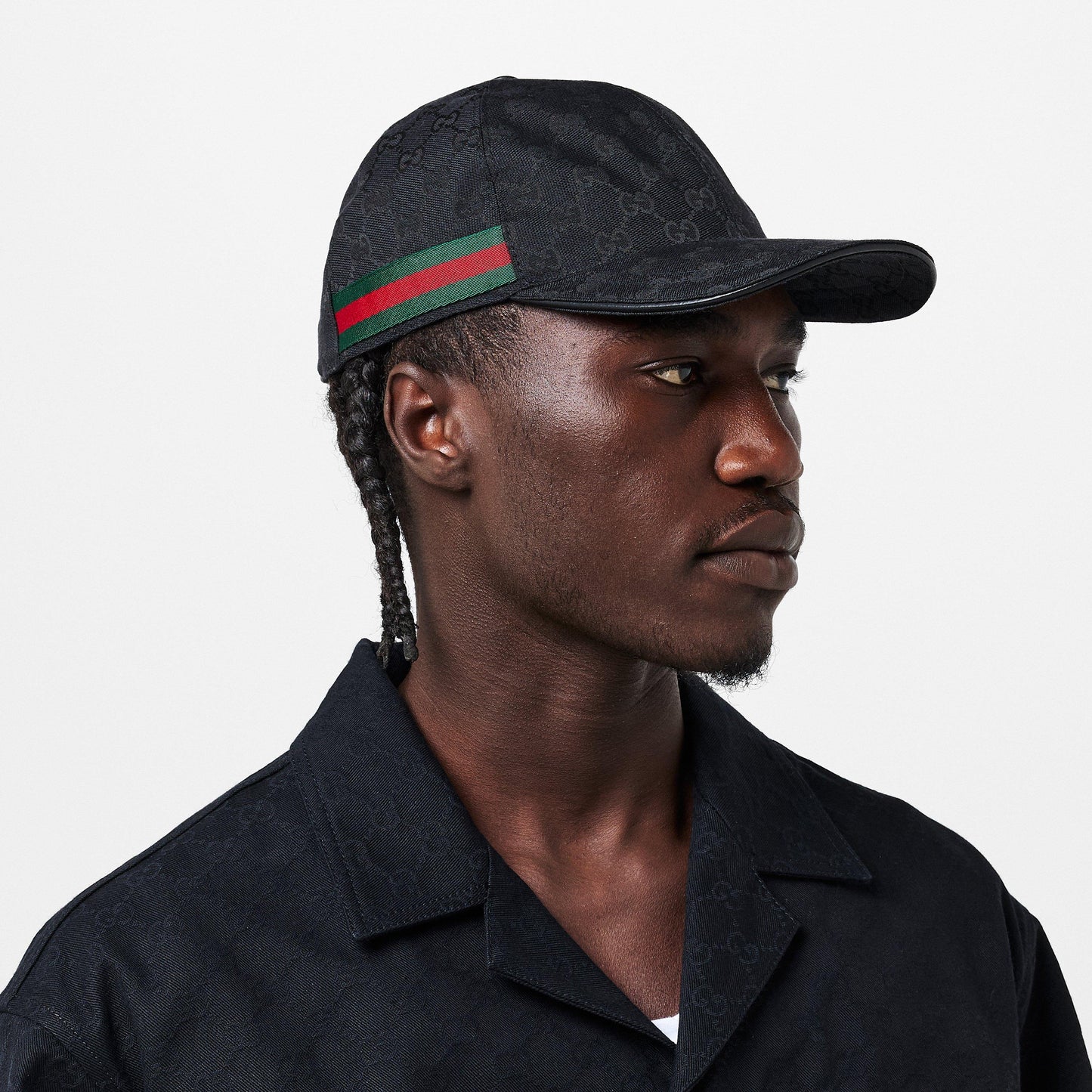 Gucci Men's GG Monogram Canvas Cap