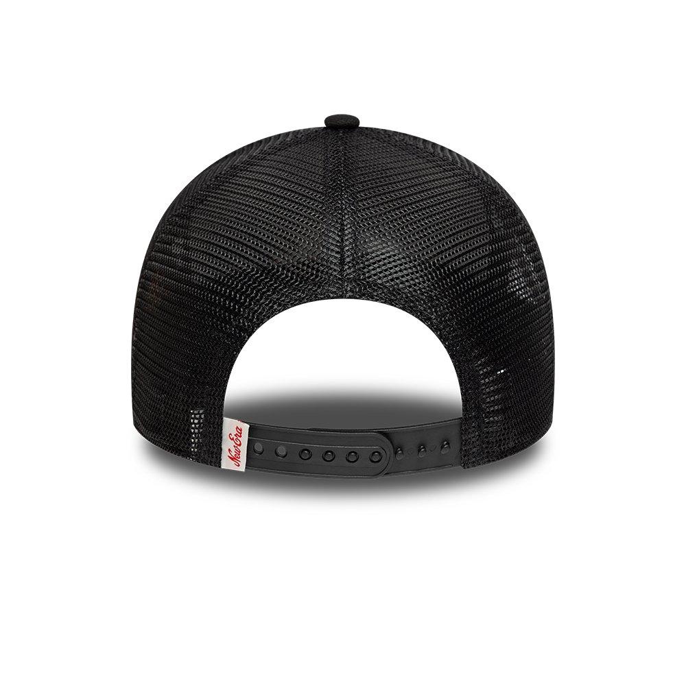 New Era Distressed Patch Adjustable Trucker Cap