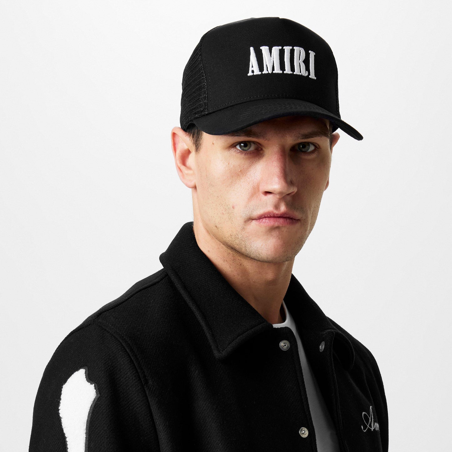 Amiri Logo Trucker Cap