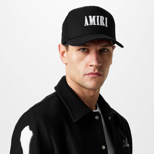 Amiri Logo Trucker Cap