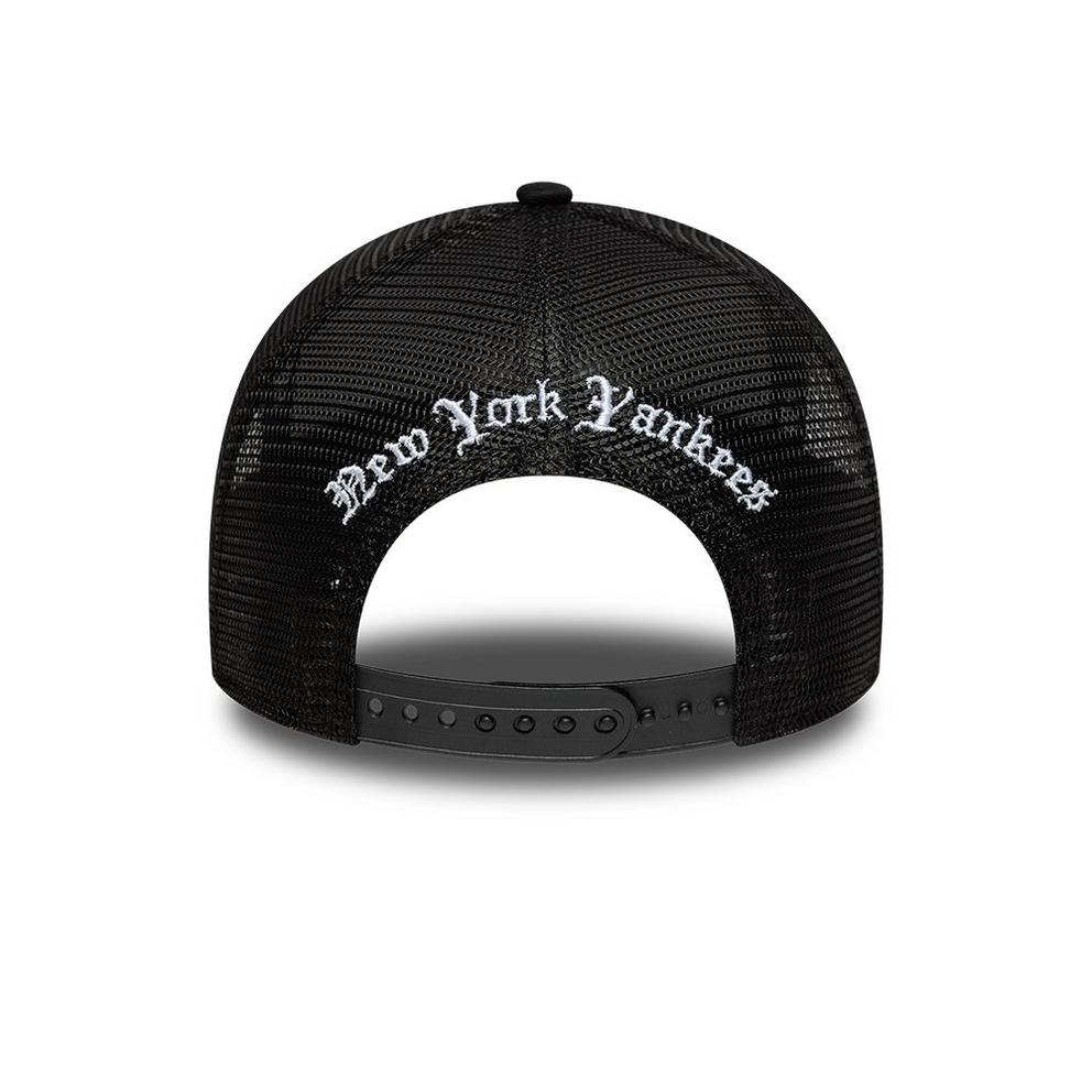 New Era Wordmark Adjustable Trucker Cap