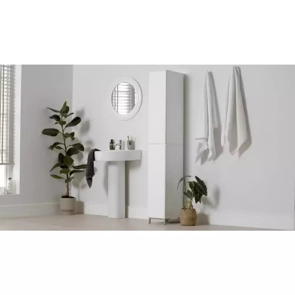 Argos Home Gloss Tallboy - White