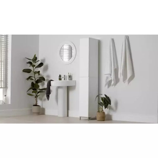 Argos Home Gloss Tallboy - White