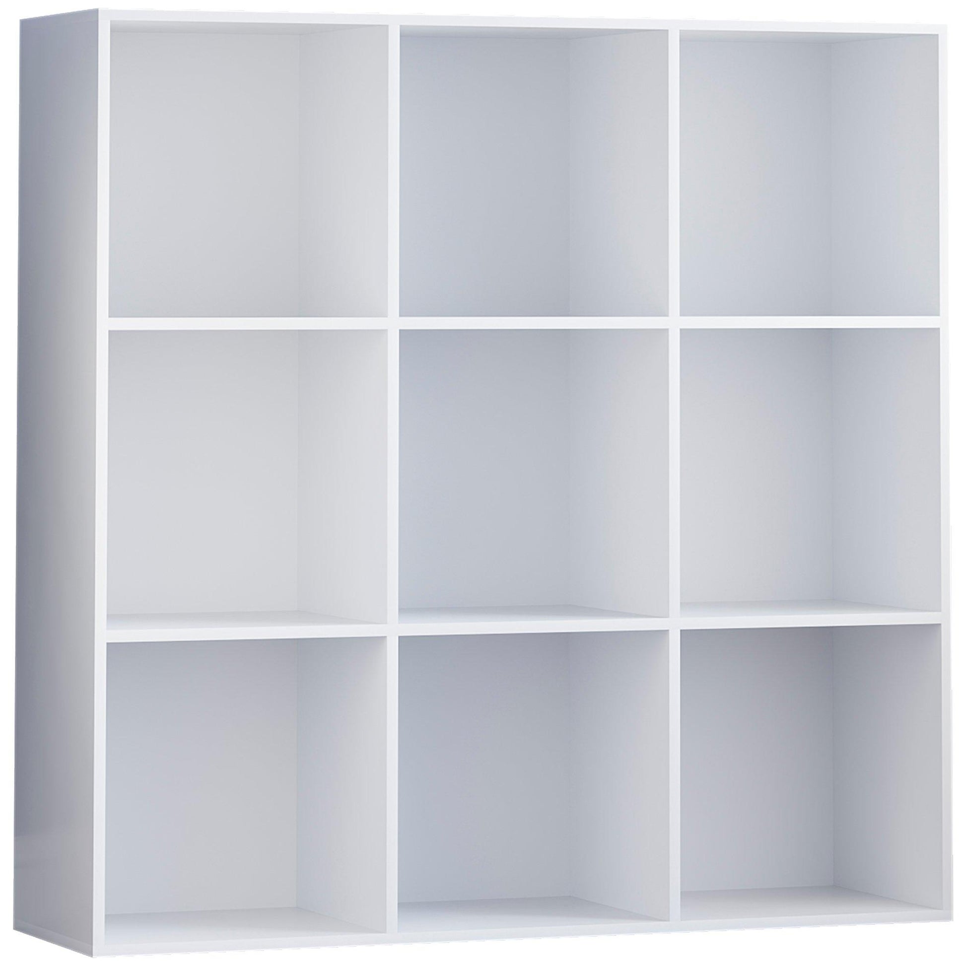 Lassic 3x3 Cube Storage Unit (W) + Set of 5 Storage Cubes