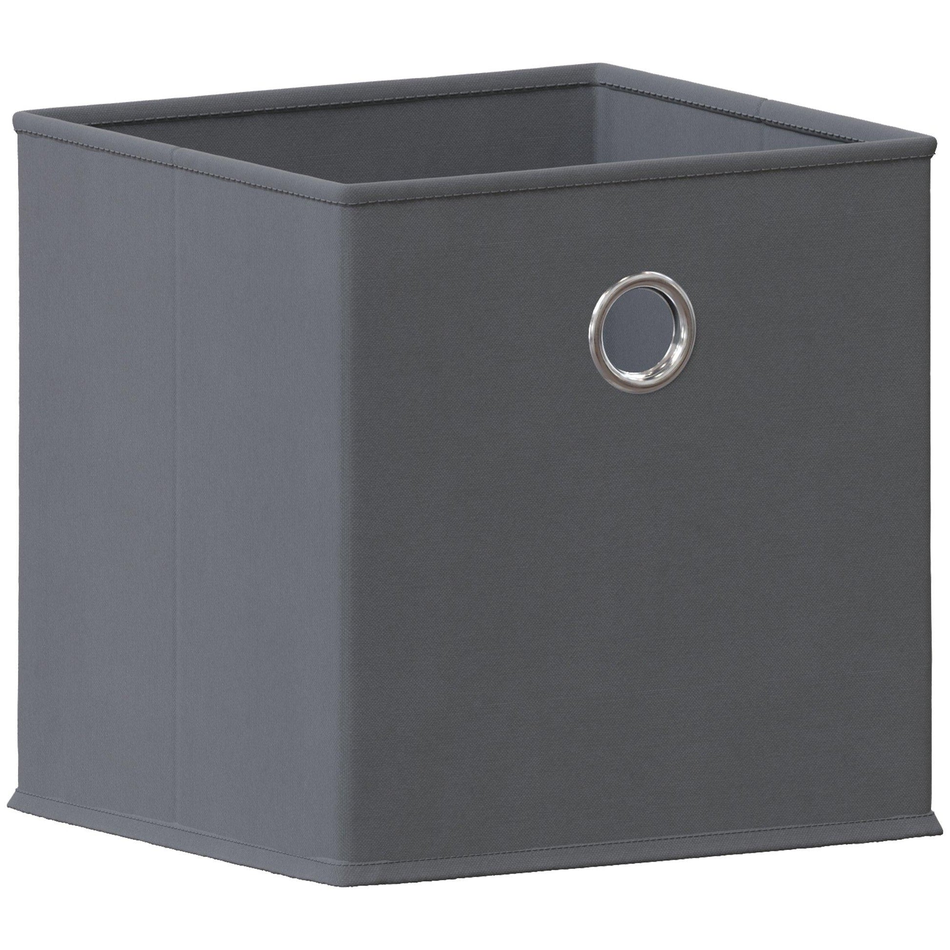 Lassic 3x3 Cube Storage Unit (W) + Set of 5 Storage Cubes
