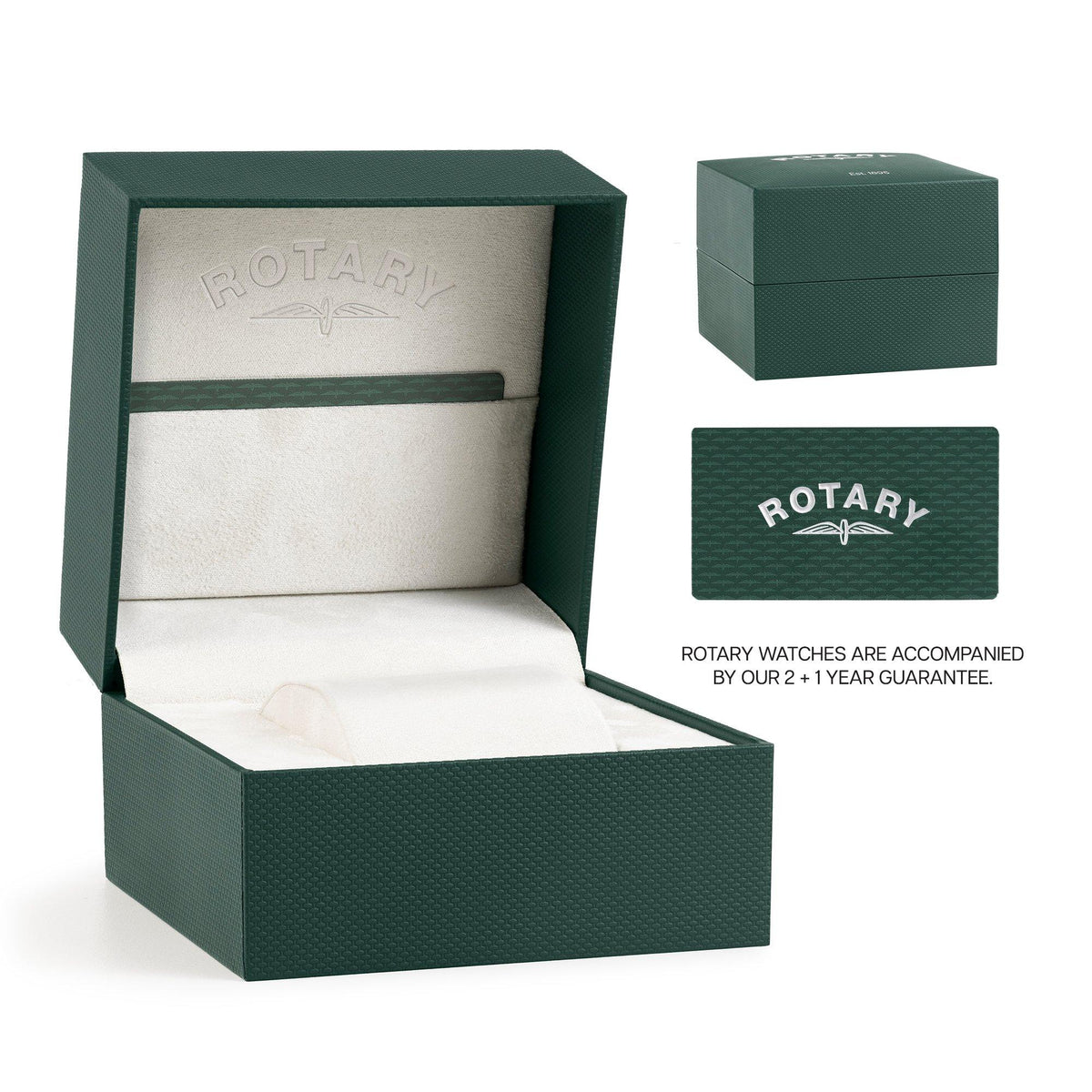 Rotary Mens Ultra Slim Gold SS Bracelet Watch