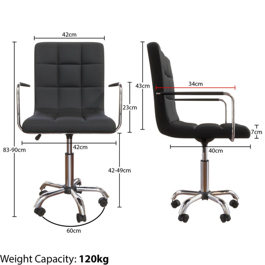 Lassic Vida Designs Calbo Office Chair UKFR