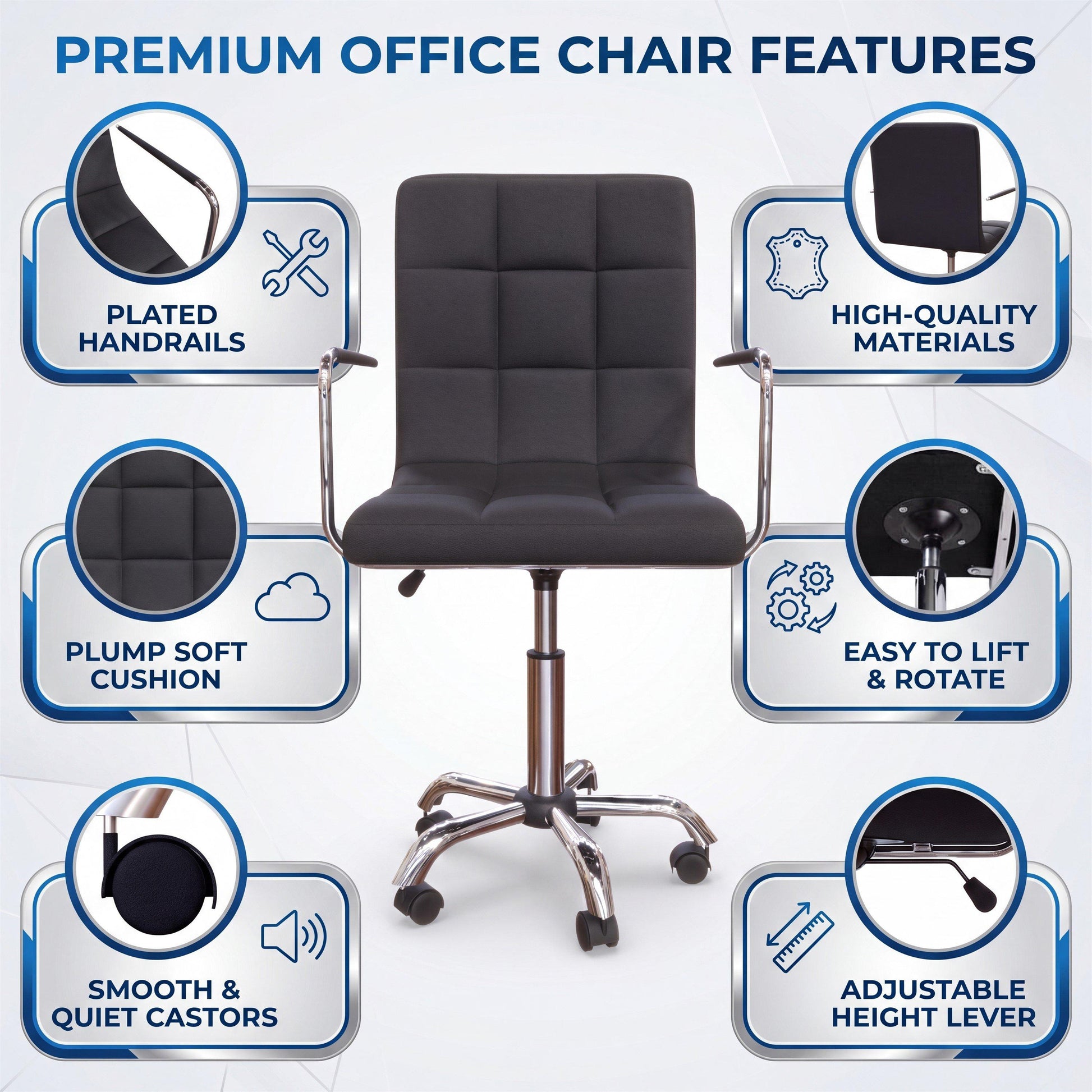 Lassic Vida Designs Calbo Office Chair UKFR