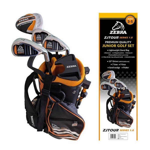 Zebra Junior Golf Sets (Right-Hand)