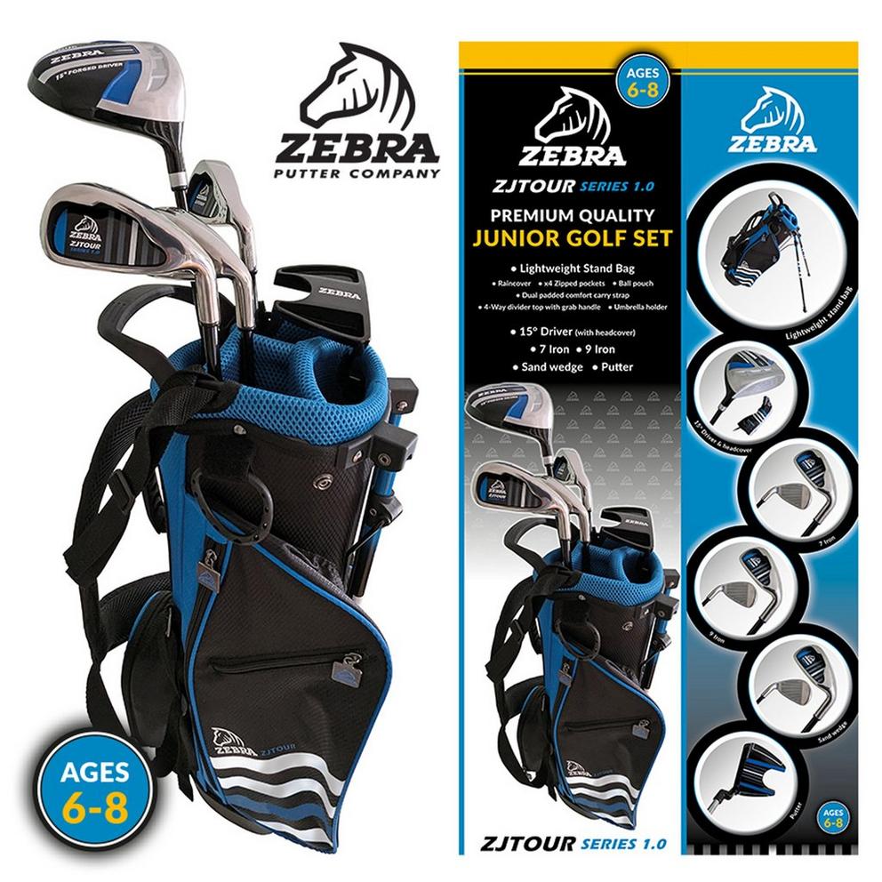 Zebra Junior Golf Sets (Right-Hand)