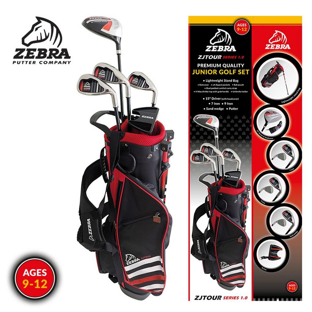 Zebra Junior Golf Sets (Right-Hand)