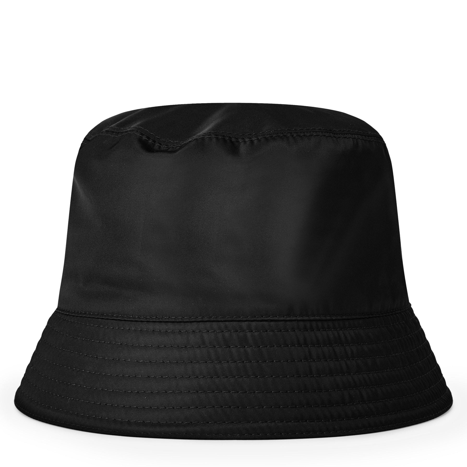 Prada Men'S Plain Nylon Bucket Hat
