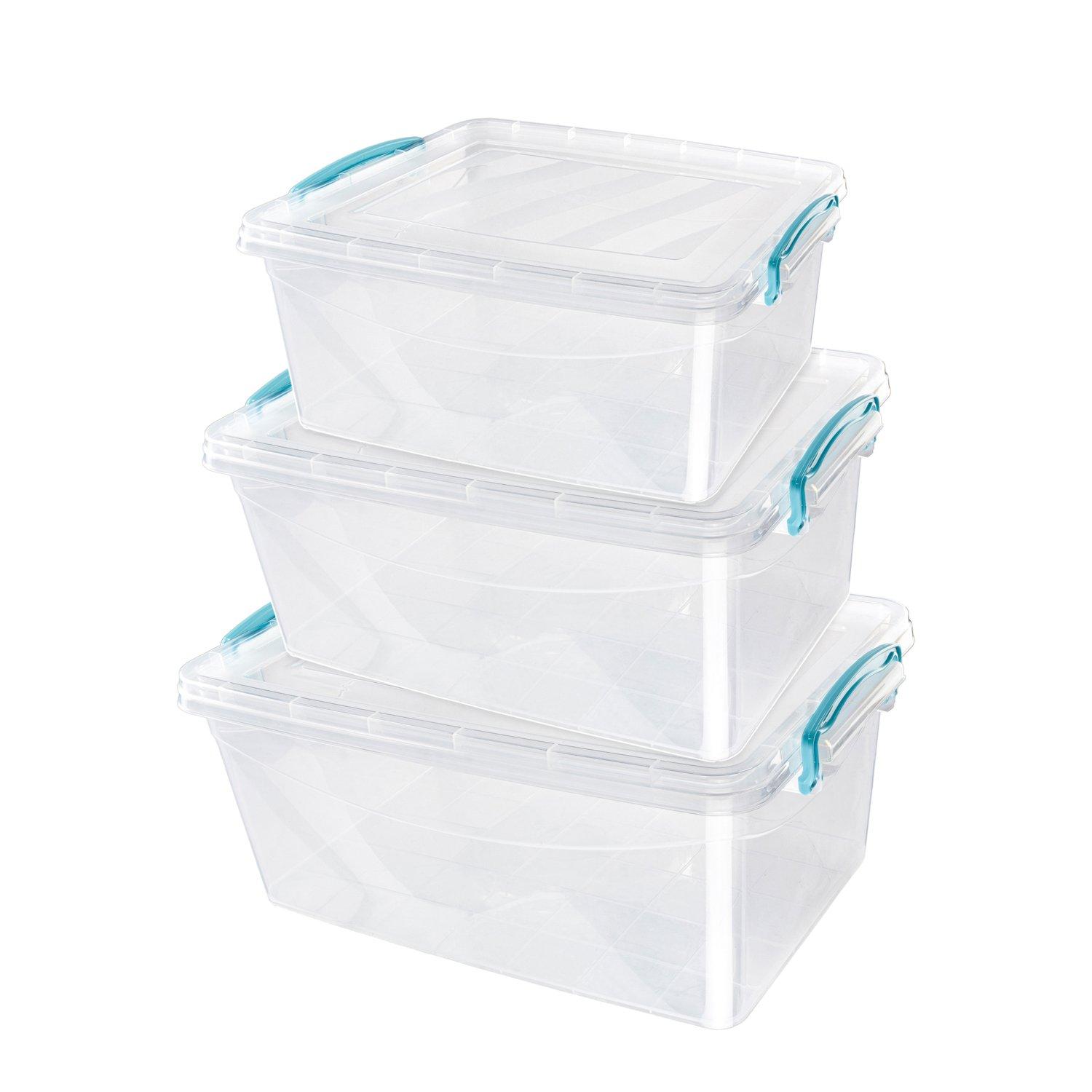 JVL Multipurpose Storage Box With Lid-S/3 M